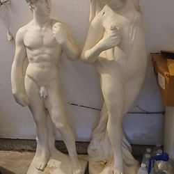 Concrete statues