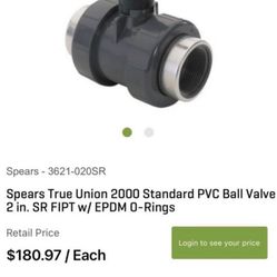 2 Inch Ball Valve New 