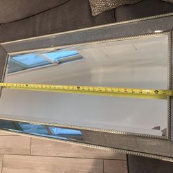 Elegant Stud Bordered Mirror