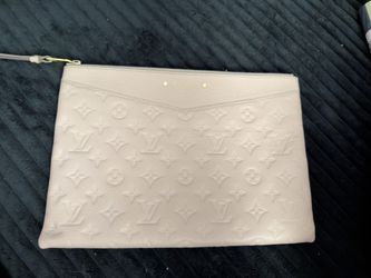 Authentic Louis Vuitton pink Monogram Empreinte leather