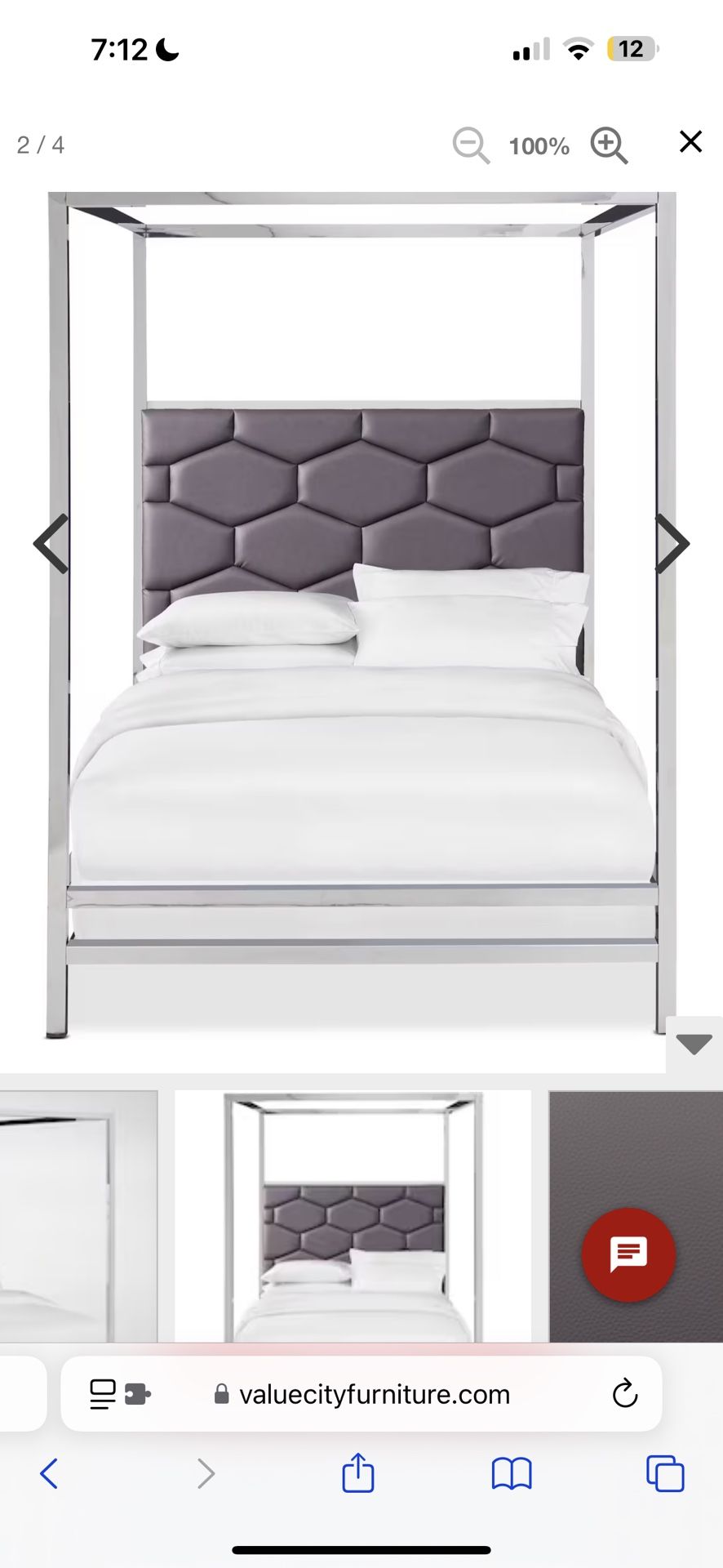 King Size Canopy Bed