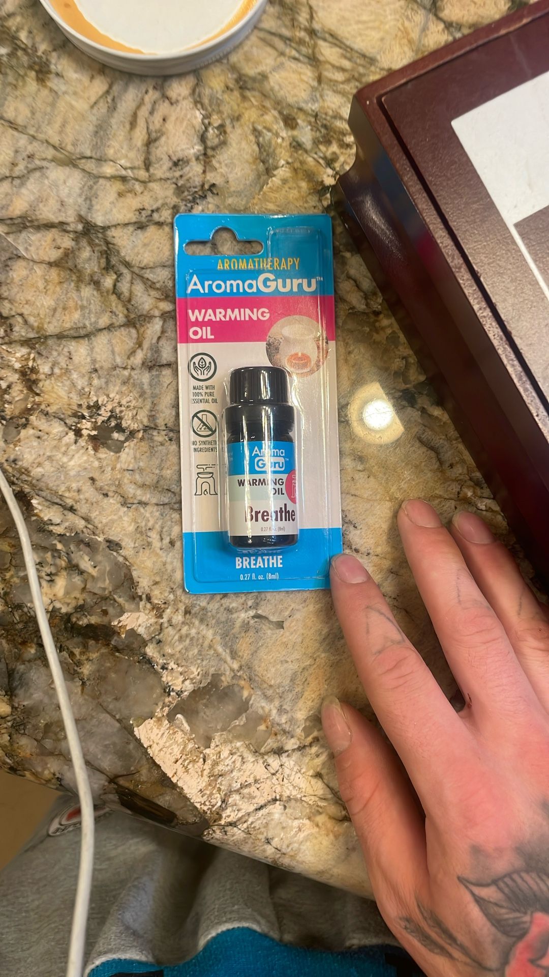 Essential warming oil