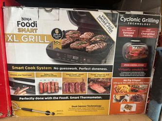 Ninja Foodi Smart XL Indoor Grill & Air Fryer w/ Smart Thermometer