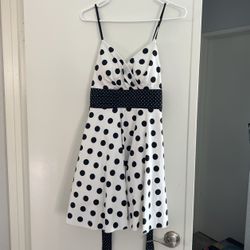 Black And Withe Dress Size Smal
