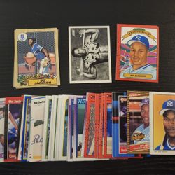Bo Jackson Baseball Card Lot