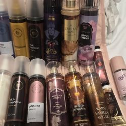 Bath And Body Sprays 
