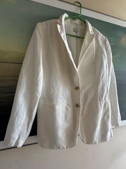 White Linen women’s jacket M