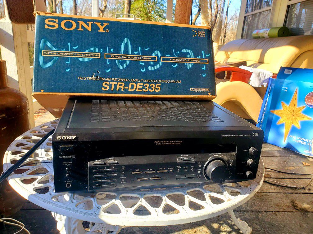 SONY STR-DE335 Receiver/AV 5.1 Cinema Sorround Sound