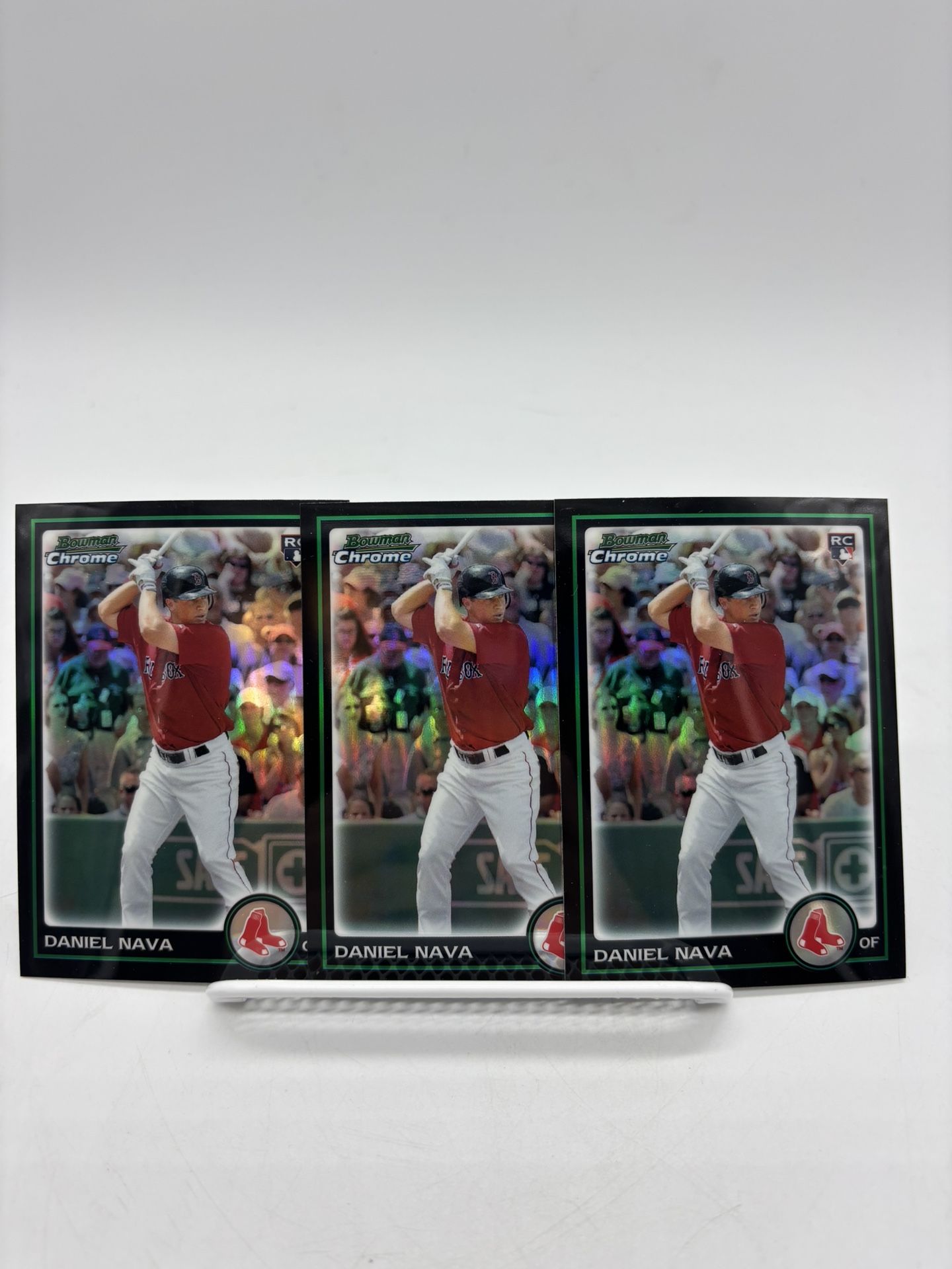 3 Daniel Nava 2010 Rookie Bowman Chrome Draft Picks & Prospects Card Rc #bdp20