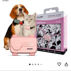 GlocalMe PetPhone GPS Pet Tracker – Pink