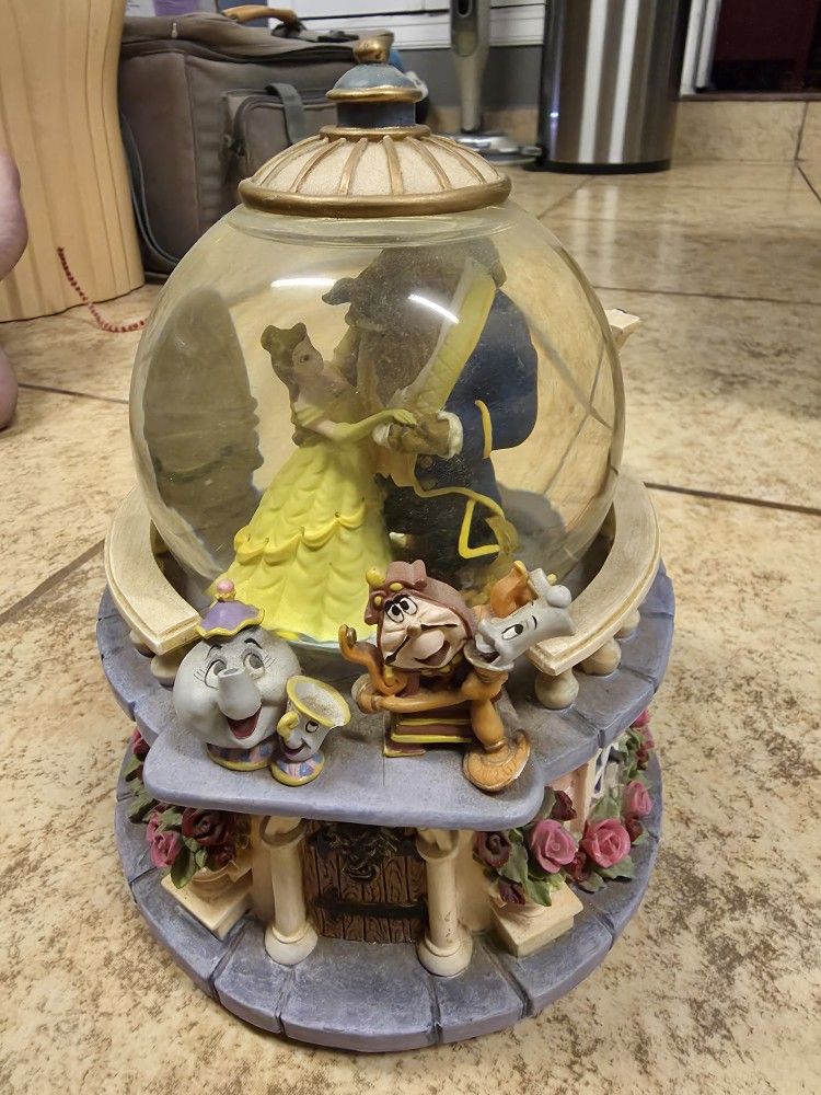 Disney Beauty and the Beast Snow Globe