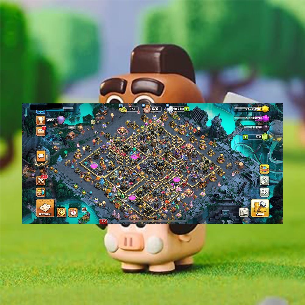 Clash Of Clans TH17 Action Figure (check Photos)