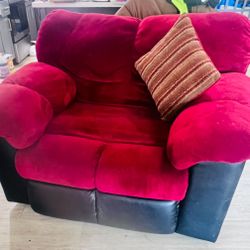 Manual Recliner Love Set/ Big Couch 