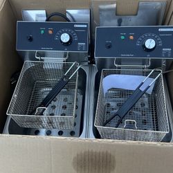 2025 Commercial Double Deep Fryer For $80