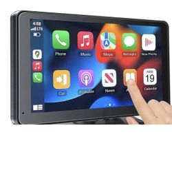 Wireless 7" Touchscreen Apple CarPlay & Android Auto Car Stereo w Backup Camera