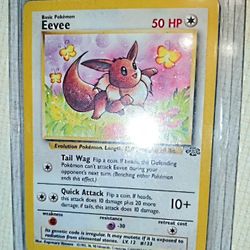 Eevee Pokémon Card 1999