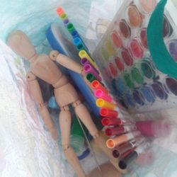 Sidewalk Chalk And Art Supplys For Kids