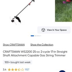 CRAFTSMAN  Gas String Trimmer
