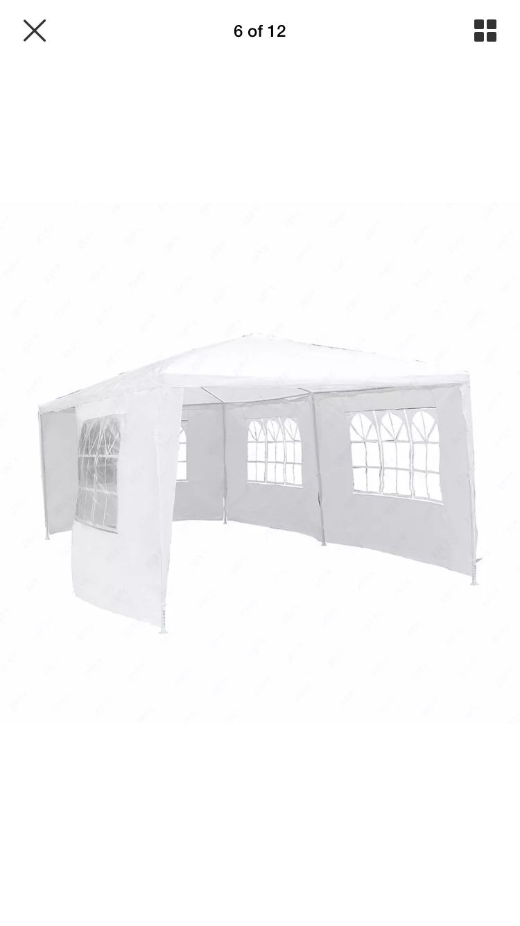 Out side party tent 10*20 (new in box )