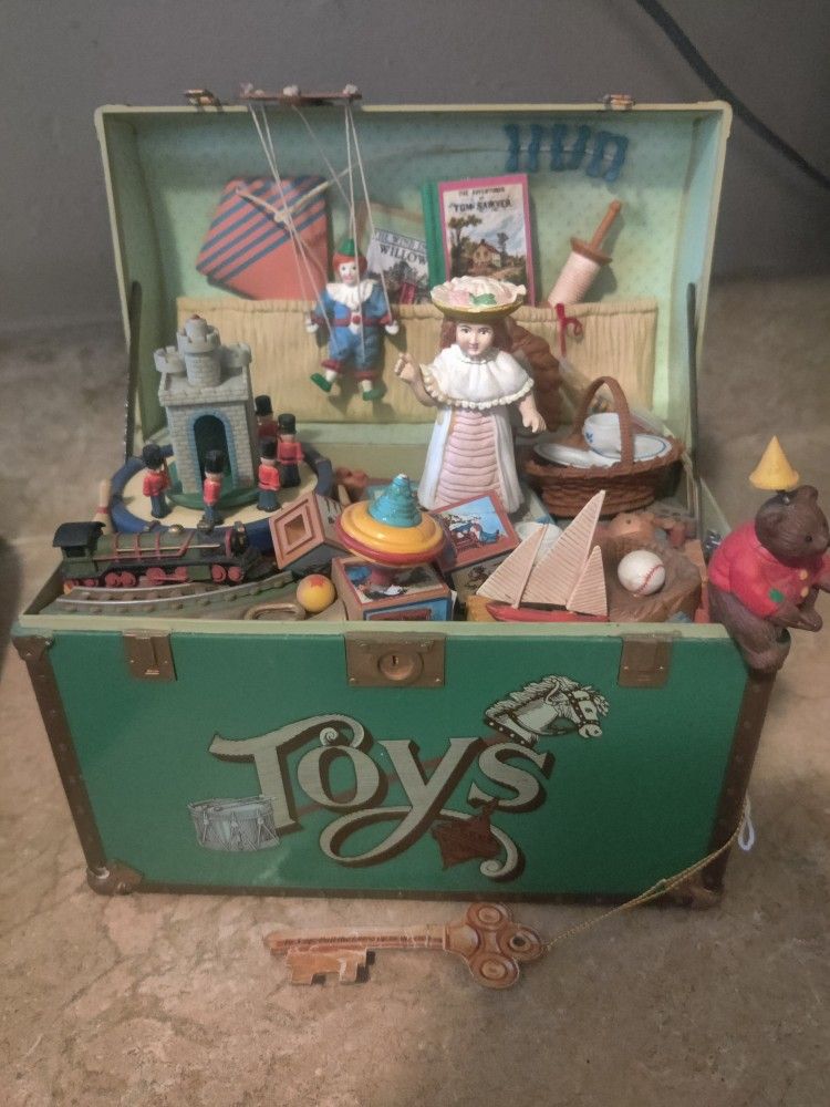 Vintage Enesco 1986 Music Box ( TOY)