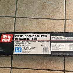 FLEXIBLE STRIP COLLATED DRYWALL SCREWS