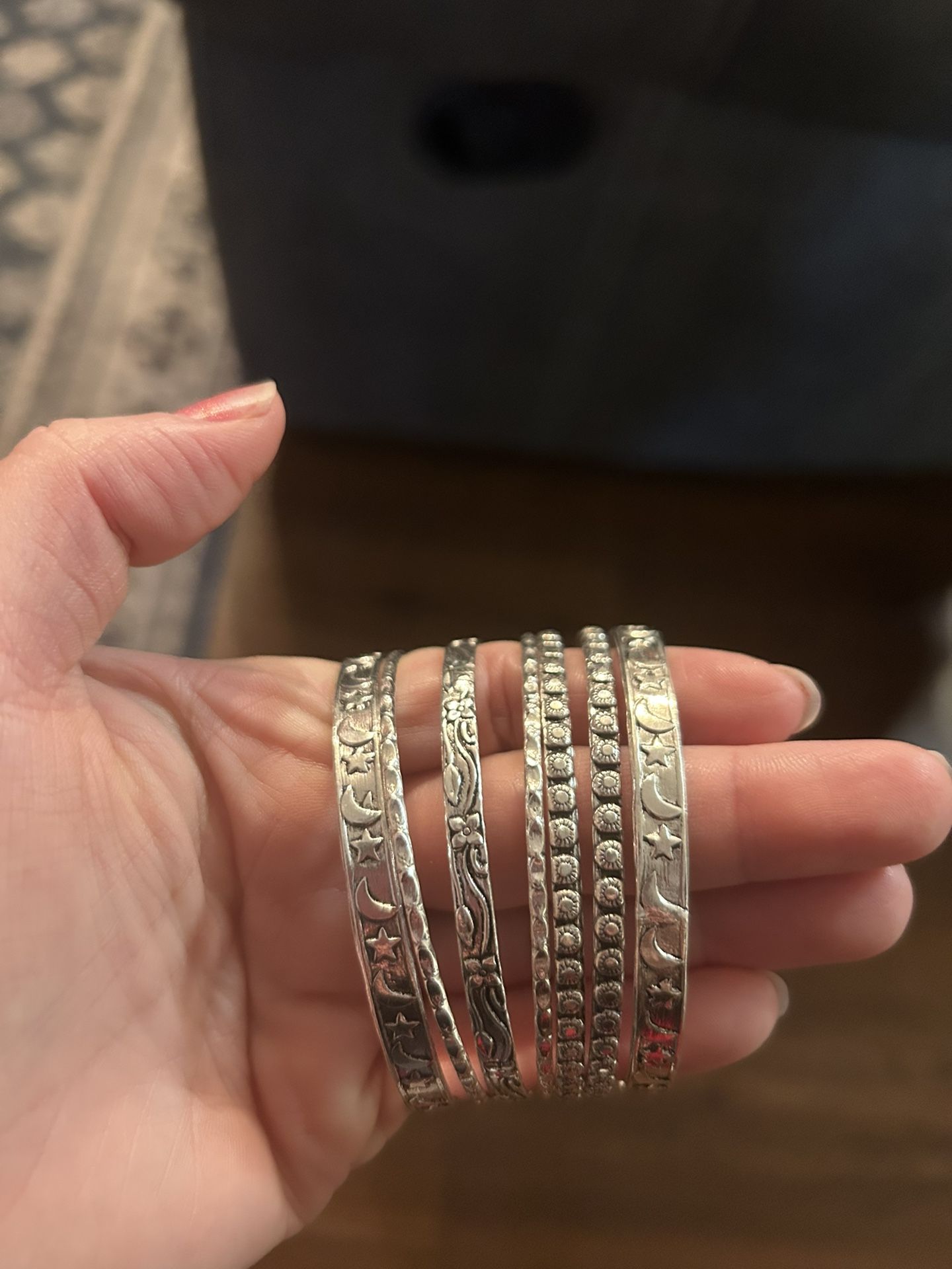 925 Sterling Silver Set Of 7 Pieces New 