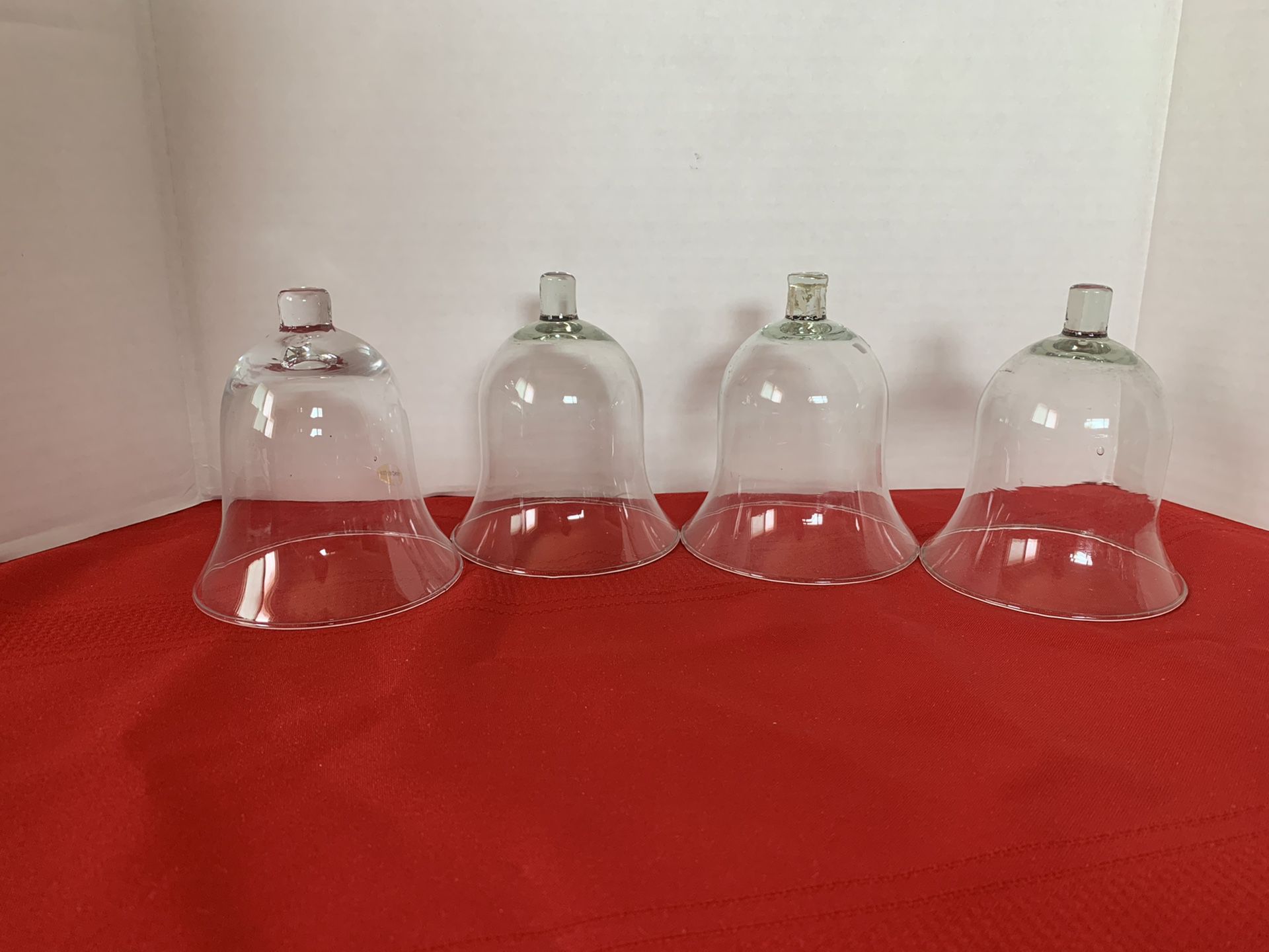 Home Interiors Glass Votive Sconces Candle Holders Cups Set of 4