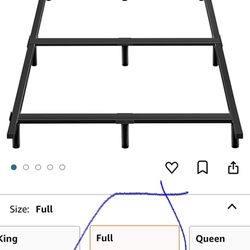New! Full Size Bed Frame 