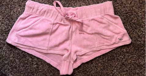Rare VS PINK Light Pink Terry Cloth Shorts - Size Medium (Past Stock)
