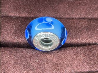 Blue Pandora Charm
