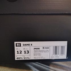 Damian Lillard Hoop Shoes Size 12 