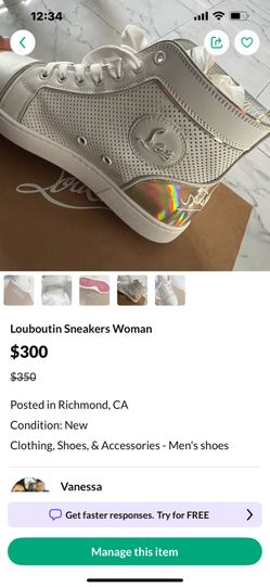 Louboutin Sneakers For Women