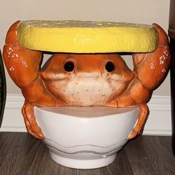 FOOD STOOL CRAB WITH LEMON 