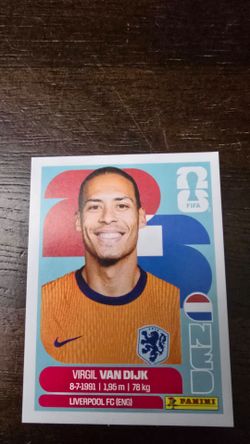 VIRGIL VAN DIJK FIFA 2026.