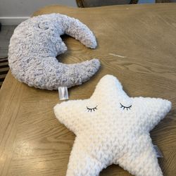 Moon & Star Plush Toys