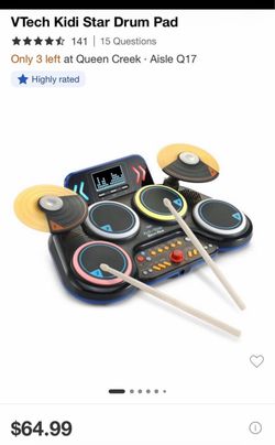 VTech KIDI star drum pad (NEW IN BOX)