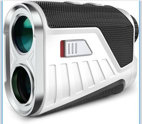 Golf Rangefinder with Slope, 1200 Yards Range Finder Golf with Rechargeable Battery, Magnetic Strap, Flag Pole Locking Vibration, 6X Magnification
