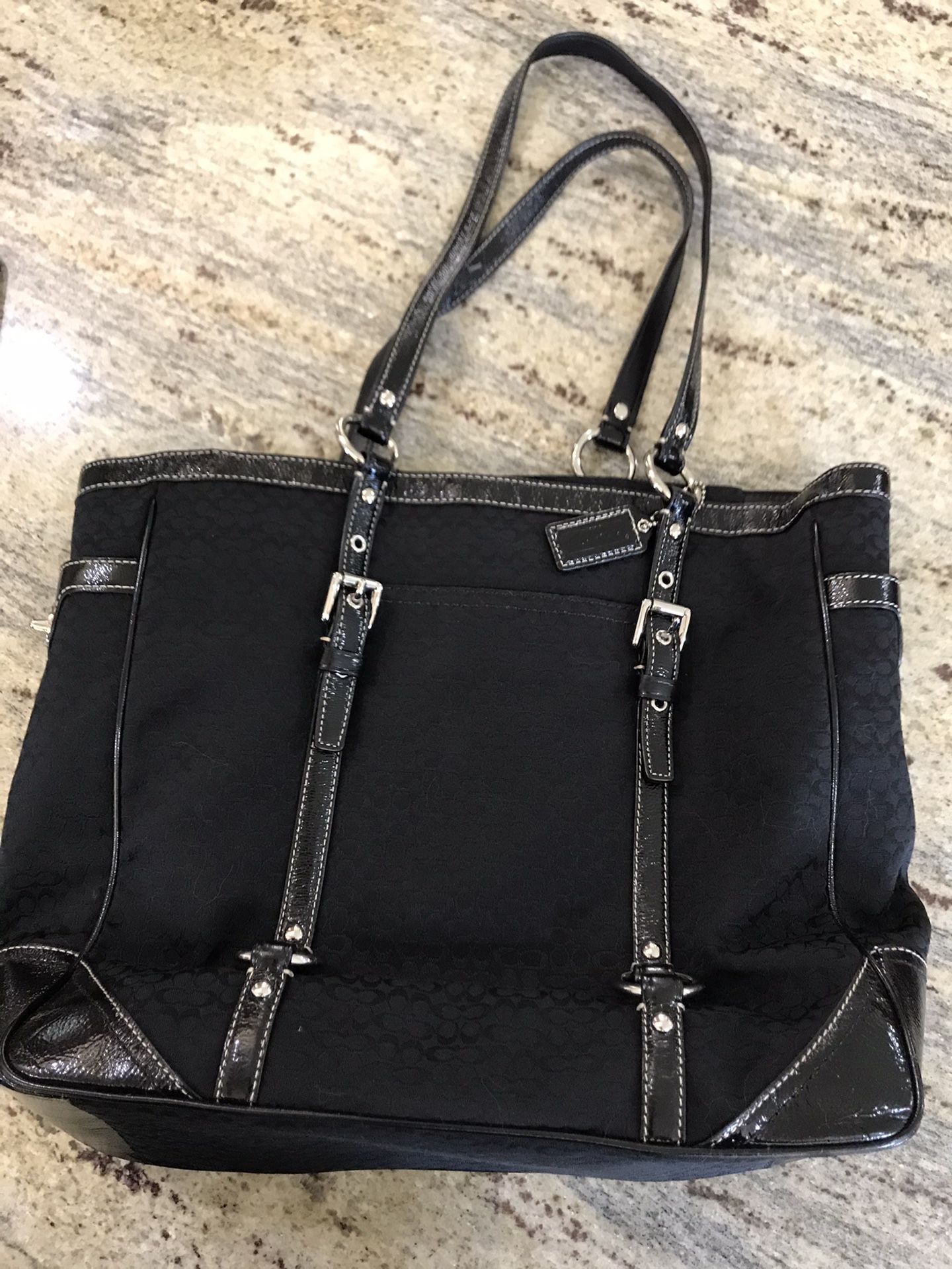 Coach Black Tote