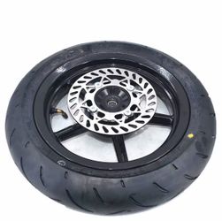 New 12” supermoto wheels for ebike . 15mm axle