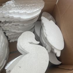 Swan Styrofoam Cut Outs 