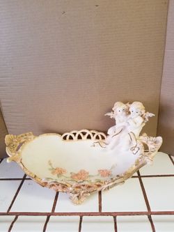 Beautiful Decorative Angel Bowl Large
