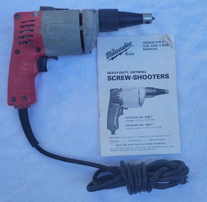 Milwaukee Heavy Duty Drywall Screw Shooter