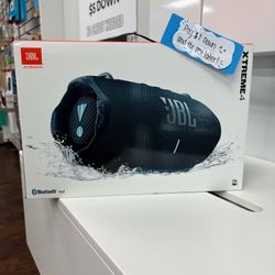 JBL Xtreme 4 Bluetooth Speaker New - Payments Available - Pay $1 Down To take It home