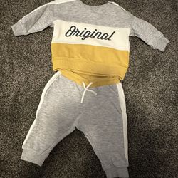 Baby Sweat Outfit 6 Months for $12