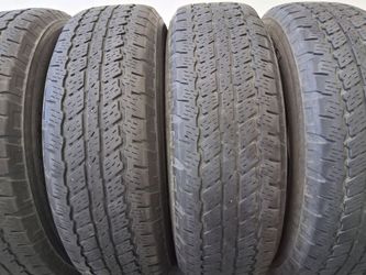 ( 4 TIRES ) 255/75R17 BRIDGESTONE