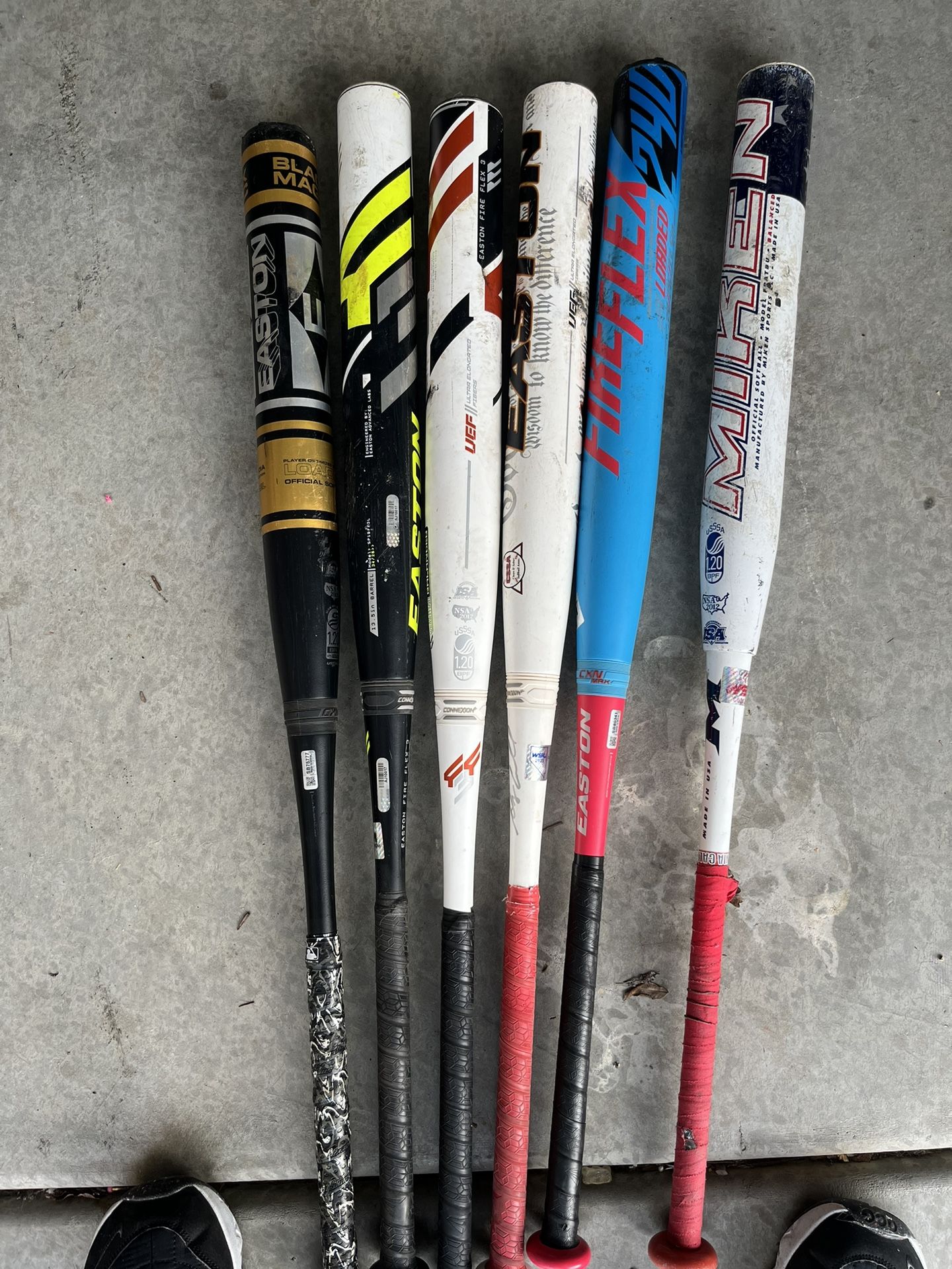 All slow pitch Softball Bats 240/220