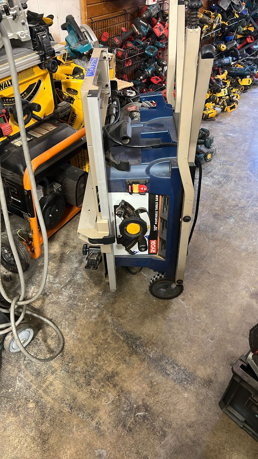 Ryobi table saw