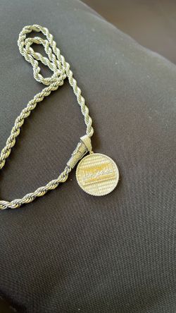 Cadena de plata 925 diamante pasan el probador