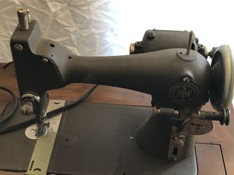 Montgomery Ward Antique Sawing Machine