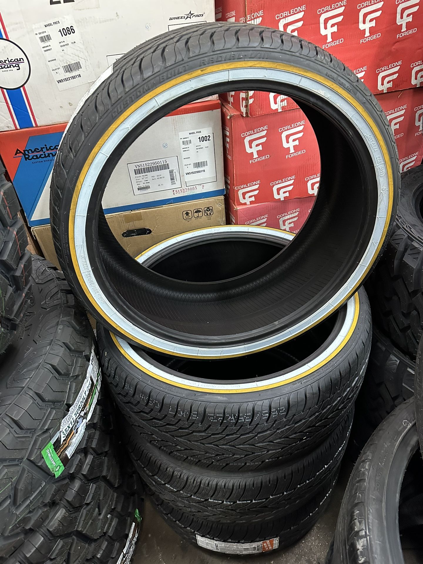 265/35/22 Vogue Tires